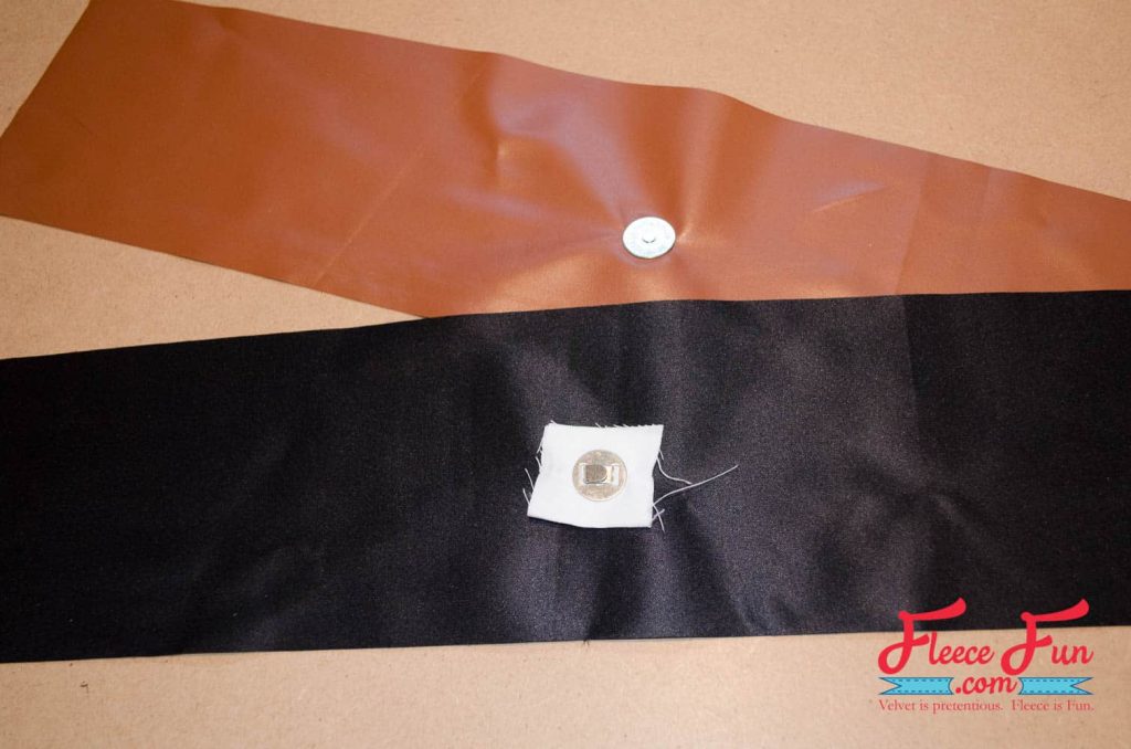 sewing the lining
