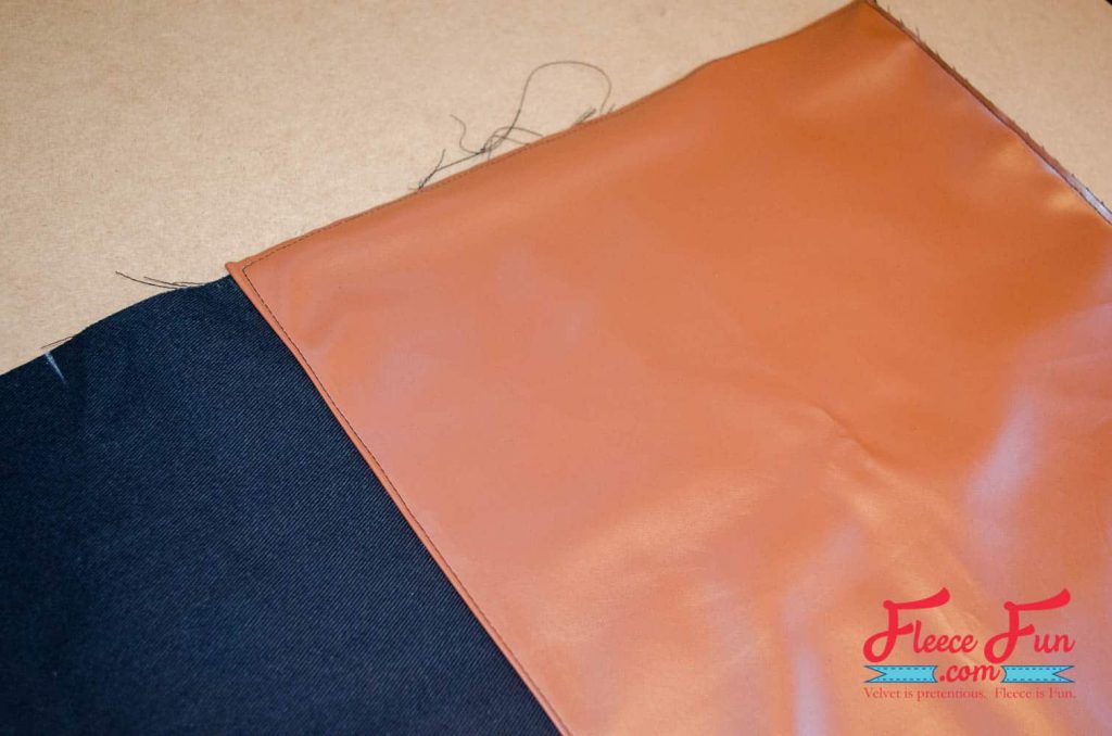 sewing the tote