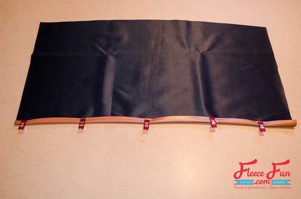 sewing the outside of the tote. This Leather Tote Bag is giving “I made this” energy. I wanted something sturdy enough for books, groceries, and weekend trips—but cute enough to gift. This leather-look tote checks all the boxes. It’s lined with a fun acorn print, stitched in faux leather, and honestly feels store-bought. Made with free step by step tutorial at FleeceFun.com