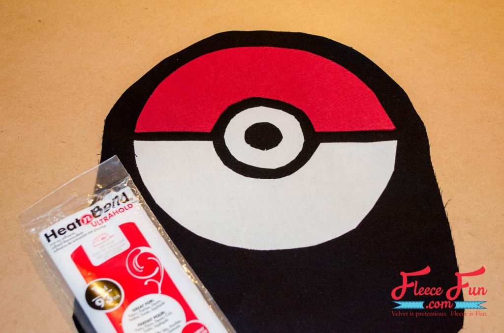 assembling the front. This cute Pokeball backpack tutorial is so cute! This is perfect for my little Pokemon Go lover. Fun sewing DIY idea.
