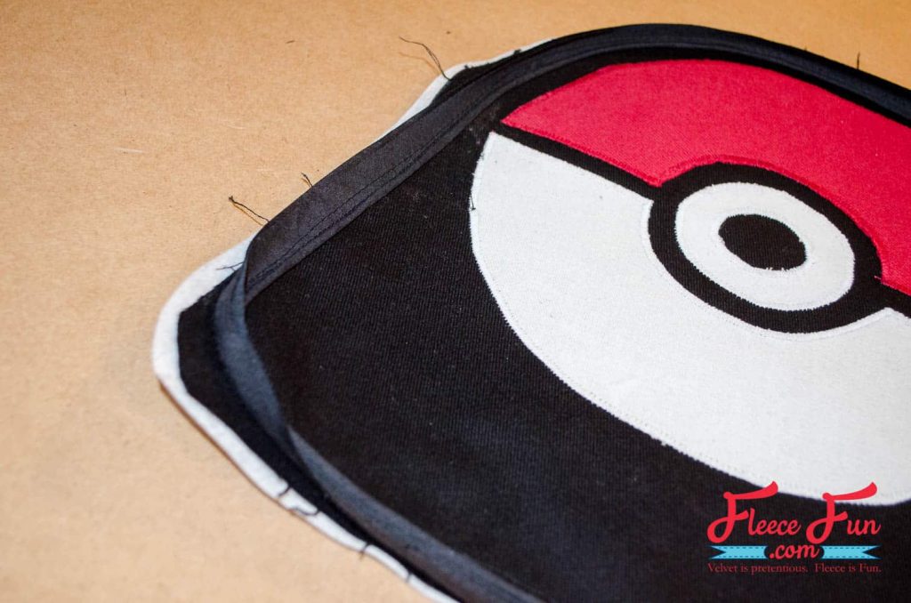 add piping to the outside edges.