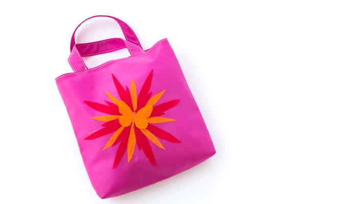 How to make a tote bag or easy book bag