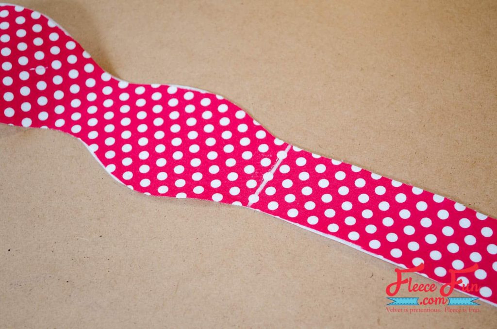 cutting the pattern pieces