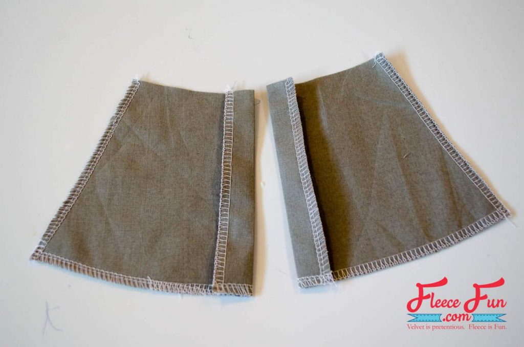 sewing the sides of the skirt. I love this free Button Front Skirt sewing pattern for an 18 inch doll. This is such a cute skirt tutorial for my little one's American Girl Doll!