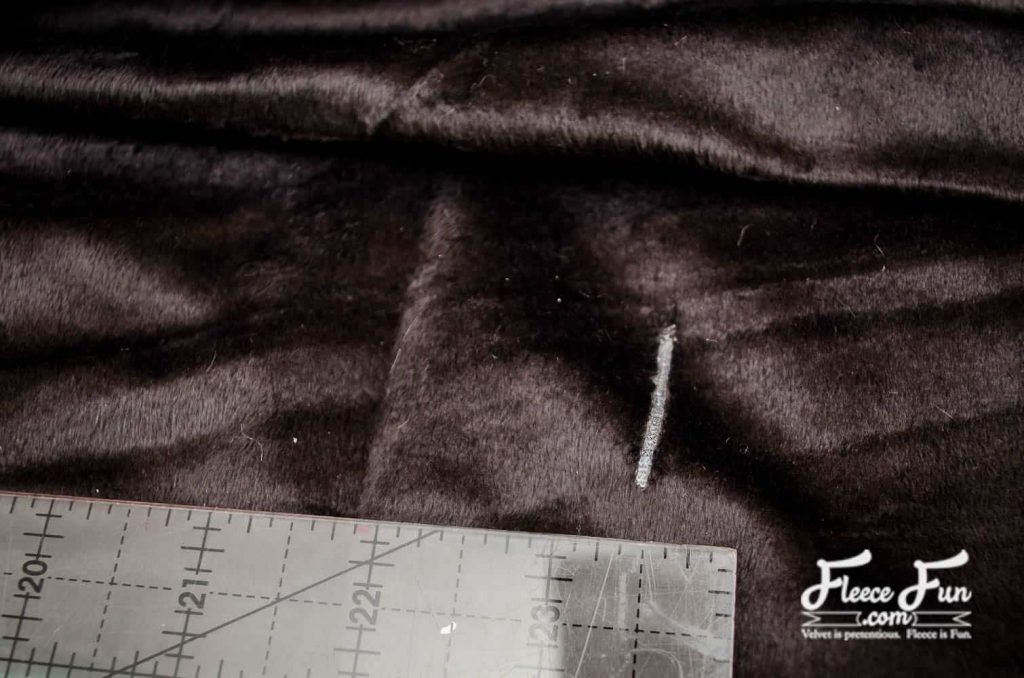 stitching the edges