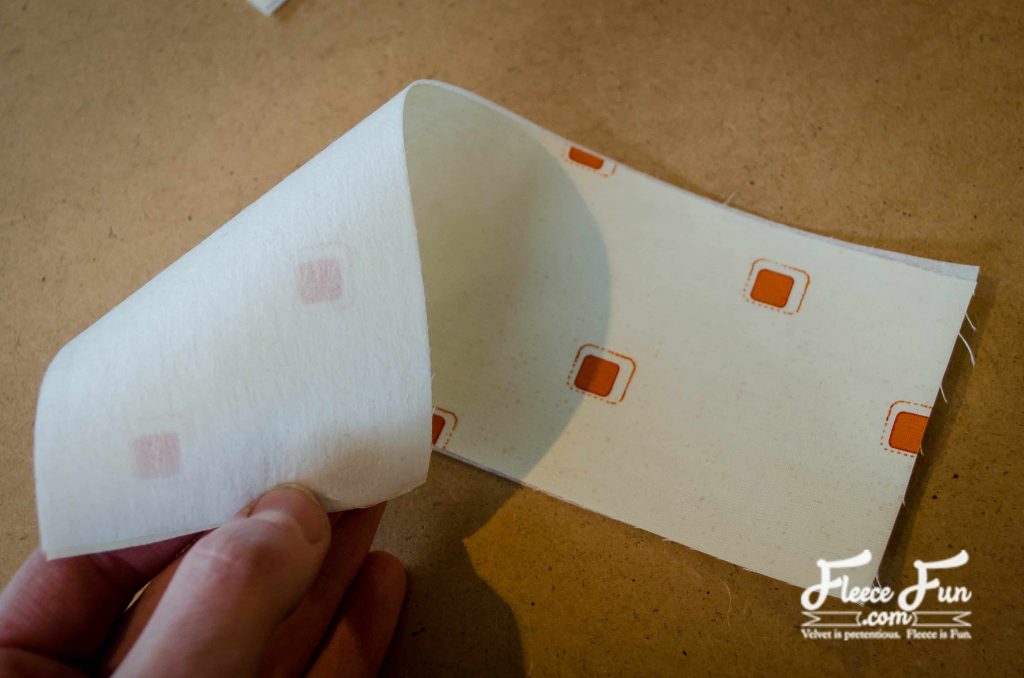 sewing the binder pieces