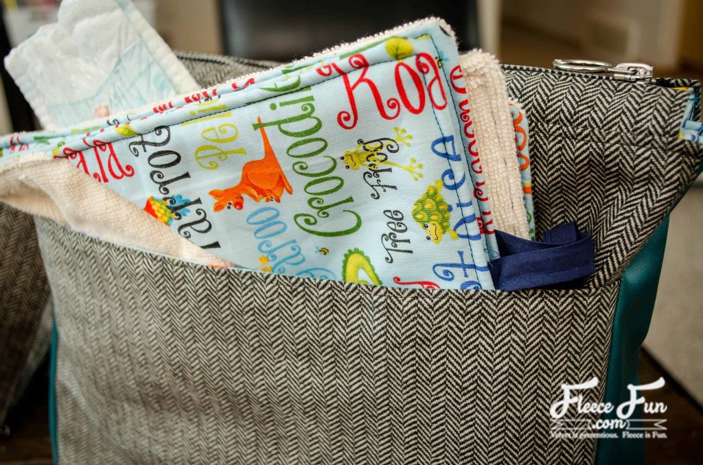 Finished. I love this sewing project for babies. This diaper changing mat is simple to make and the perfect addition to any diaper bag or purse! fleece fun waterproof change mat tutorial
