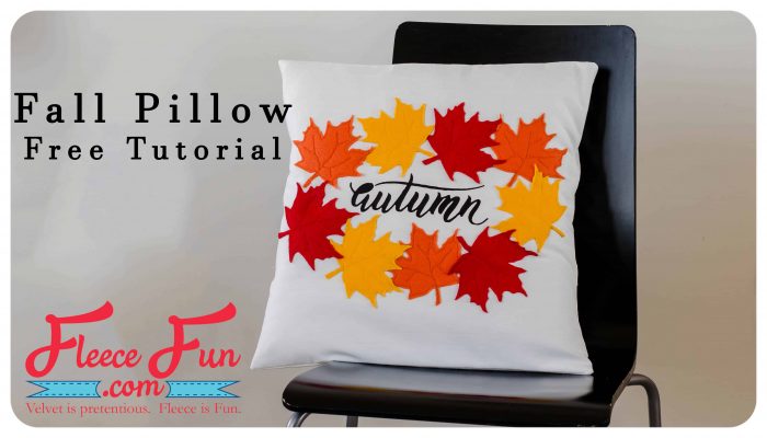 I love this Autumn Leaves Pillow Tutorial (Free Pattern). It's the perfect sewing project for fall. I love all the leaves on it. Great DIY home decor.