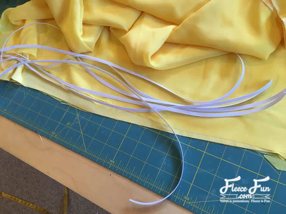 cutting the elastic