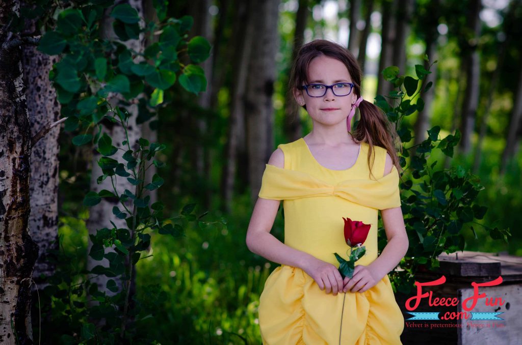 This easy to make Belle Costume is fast and perfect for you little one. Beginner friendly it's perfect for Halloween. Great Sewing Project DIY. Belle Costume Tutorial Beauty and the Beast