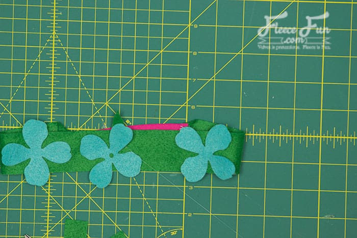 DIY classic Princess Poppy headband Fleecefun free template