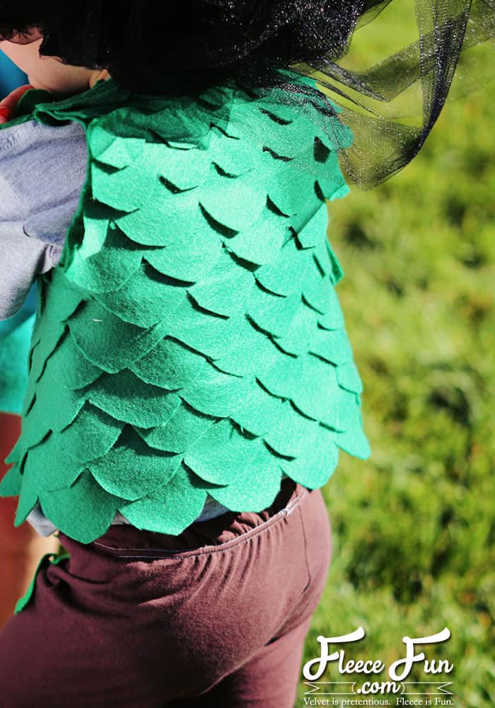 Branch Costume Trolls DIY (Free Pattern) ♥ Fleece Fun