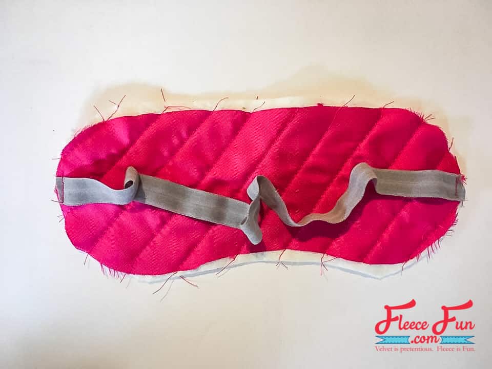 sewing the bias tape