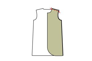 Sewing together the pattern pieces to assemble a child fleece robe with the fleecefun free tutorial