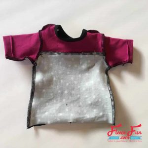 sewing the underarms