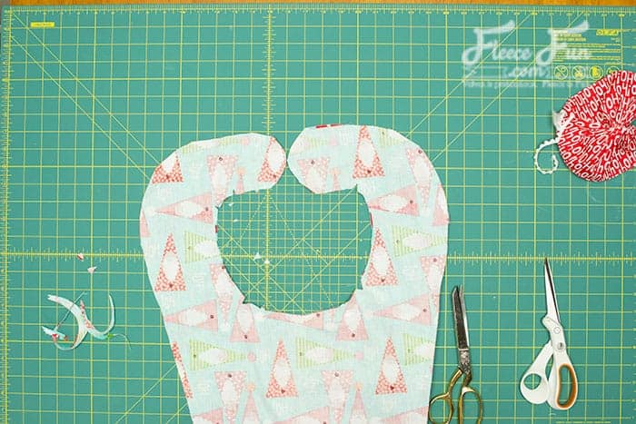 sew the bodice pieces together