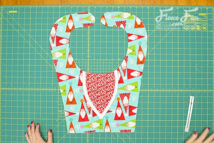 sew the bodice pieces together