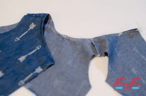 This sewing project for a Chambray Party Dress for 18" Doll Free Pattern is perfect for your American Girl Doll. The free pdf sewing pattern is easy to download.