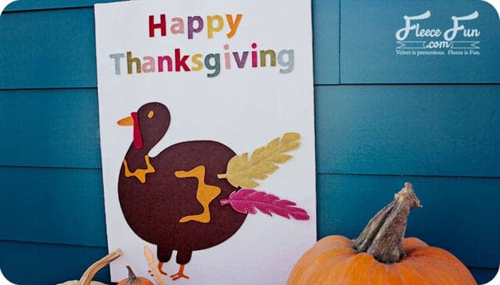 Pin the Tail on the Turkey Template and tutorial (free)