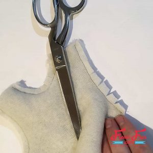 sewing the front pieces