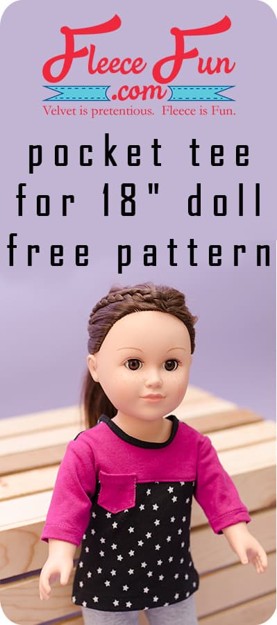 doll t shirt pattern free