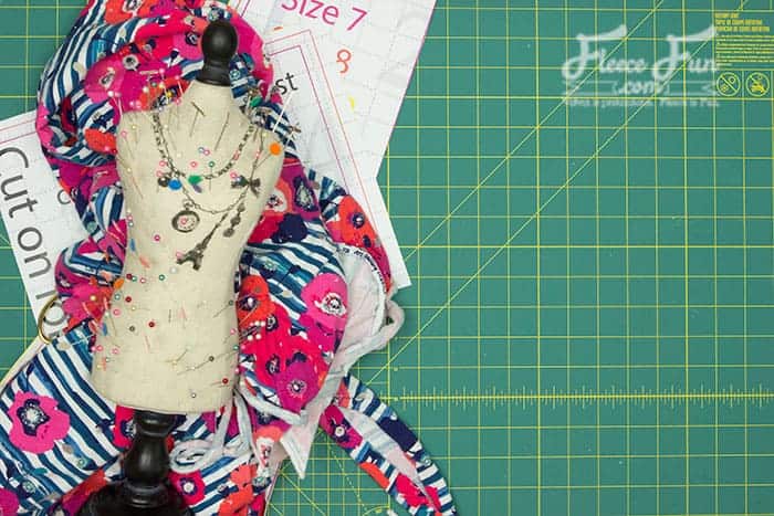 assembling and cutting the pattern
