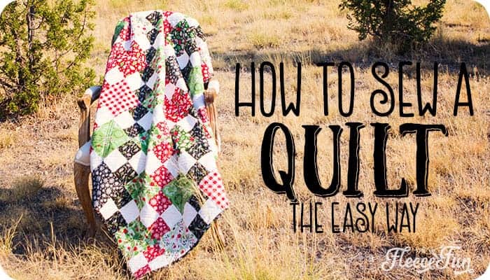 How to Sew a Quilt (the Easy Way) with Cricut and Riley Blake