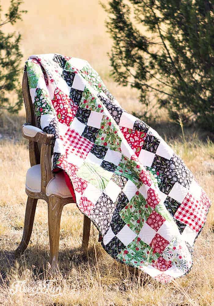 Learn how to sew a quilt the easy way using these step by step instructions with tips and tricks. Learn some basic quilting techniques that you can apply as a beginner to make the sewing process easier.