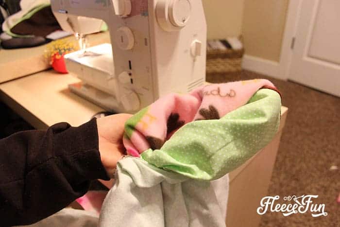sewing the lining