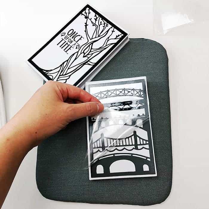 allowing the design to cool. You can learn how to decorate a notebook with this easy to follow step by step tutorial with lots of pictures and clear instructions. Make a cute keepsake or handmade gift with this DIY.