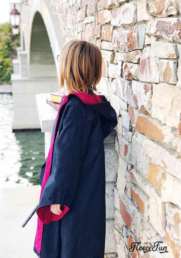 This Harry Potter Robe Pattern Free is perfect for your little Hogwarts Student. With step by step instructions and pictures so easy, even a muggle could understand them. Download the free sewing pdf pattern so your little wizard or witch can be ready for the sorting hat.