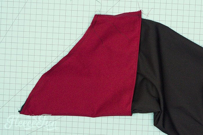 Pin each side to the sleeves right sides together. Attach the lining to the sleeves fleecefun free template and tutorial