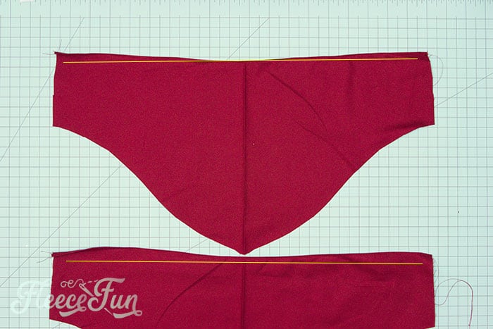 Attach the lining to the sleeves fleecefun free template and tutorial