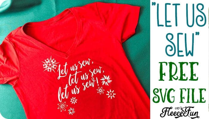 Let Us Sew Free SVG and the Start of Handmade Saturday!