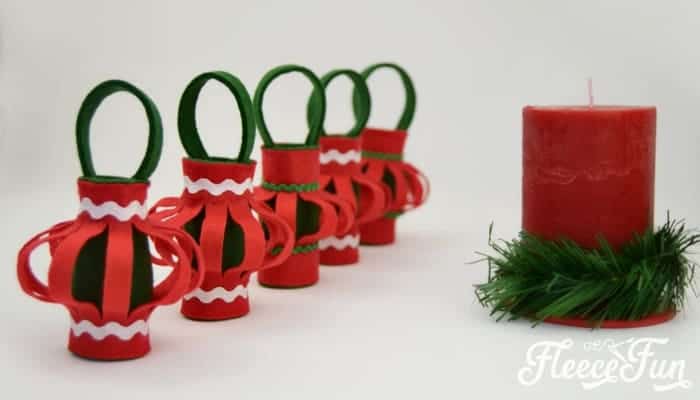 Felt Lanterns Handmade Christmas Ornament Tutorial