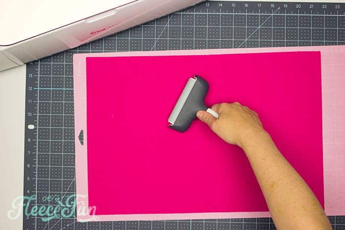 cutting out the pieces