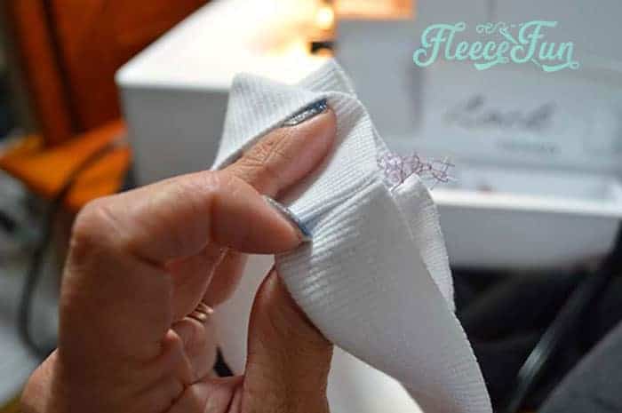 making the neckband