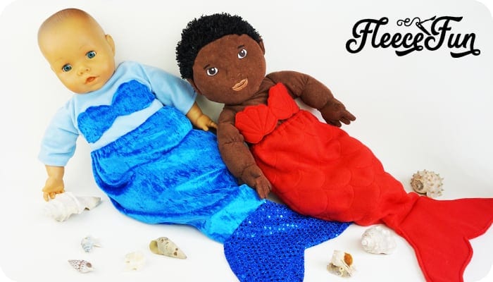 DIY 18 Inch Doll Mermaid Costume Pattern by Cucicucicoo