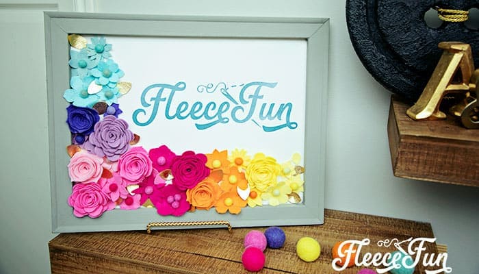 Diy Felt Flower Art That’s Easy and Beautiful