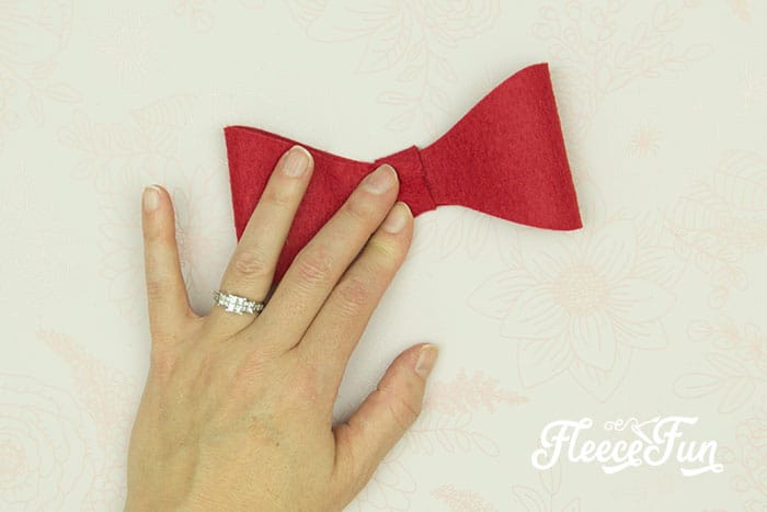 gluing the ribbon