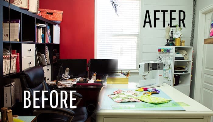 Sewing Room Furniture Ideas (Craft Room Makeover)