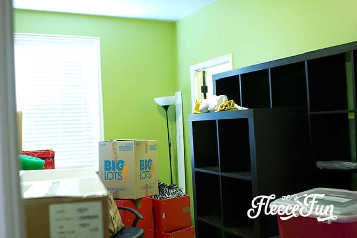 You'll love these Craft Room Ideas and the beautiful pictures of this craft room makeover. She takes it from dark and cluttered to airy and wow! 