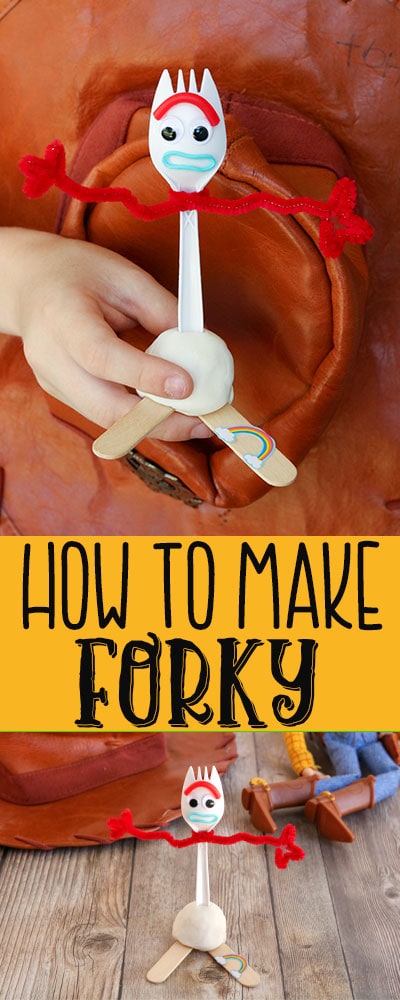 Learn How to Make Forky from Toy Story with this easy to follow step by step tutorial. Perfect, easy craft for all ages - quick and fun to make!