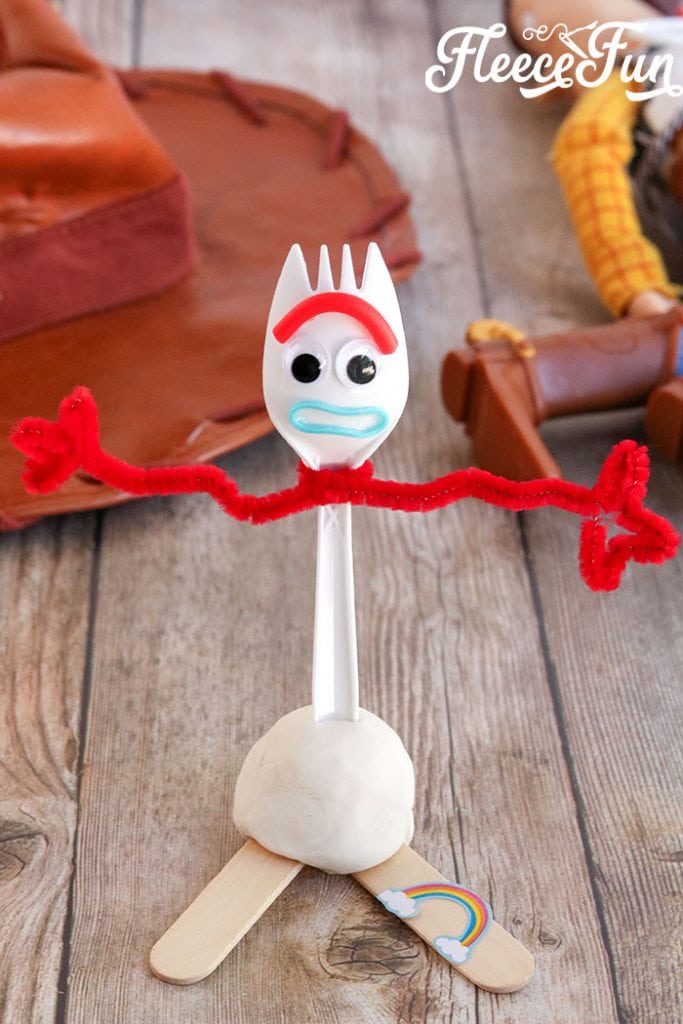 Learn How to Make Forky from Toy Story with this easy to follow step by step tutorial. Perfect, easy craft for all ages - quick and fun to make!