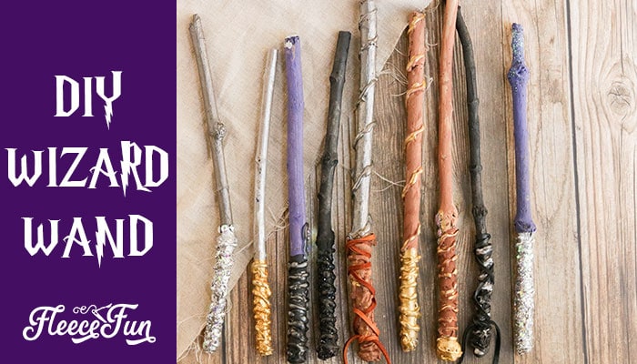DIY Harry Potter Wand Made From Real Wood