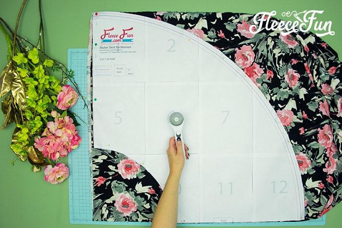 This Half Circle Skirt Pattern for Women is FREE and requires zero calculations. This simple and beginner friendly tutorial has three seams and your done! Can be made in under an hour.
