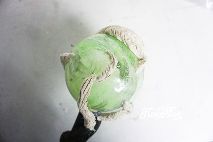 This Glowing Maleficent Staff DIY is perfect for the "Mistress of All Evil". With clear step by step instructions you'll love this addition to your costume.