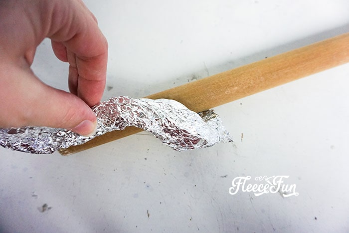 Wrapping around the dowel like a vine. Step into your villain era with this glowing Maleficent staff. Layered textures, eerie glow, and a dramatic finish make it the ultimate Halloween or cosplay prop. The best part? You can make it yourself with this step-by-step tutorial.