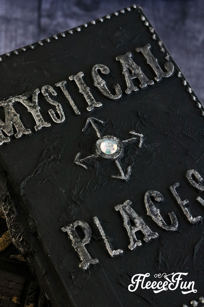 making the compass. This Harry Potter Spell Book DIY is easy to follow and you can make several different versions of books to fill up your Wizarding Library. Be the envy of our Hogwarts classmates with your book collection!
