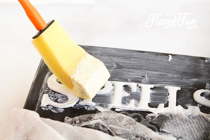 applying a layer of mod podge. This Harry Potter Spell Book DIY is easy to follow and you can make several different versions of books to fill up your Wizarding Library. Be the envy of our Hogwarts classmates with your book collection!